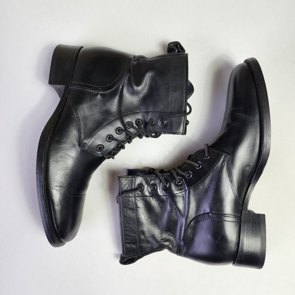 Buttero B1101 Black Leather Ankle Boots Made in Italy 41.5 - Picture 6 of 15